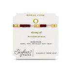 Skylar Paige "Strong AF" Tila Bracelet - Juli's Wearable Art