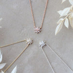 Snow Crystal Necklace - Juli's Wearable Art
