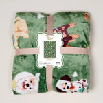 Snuggle Up Plush Blanket | Dog Days - Juli's Wearable Art