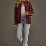 Soft Quilted Jacket | Dark Brown - Juli's Wearable Art