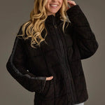 Soft Quilted Jacket | Faded Black - Juli's Wearable Art