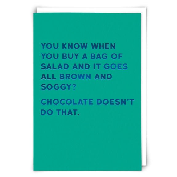 Soggy Greeting Card - Juli's Wearable Art