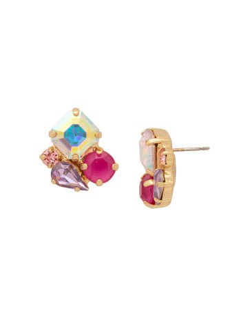 Sorrelli Anika Gold Earrings | Panama Rose - Juli's Wearable Art