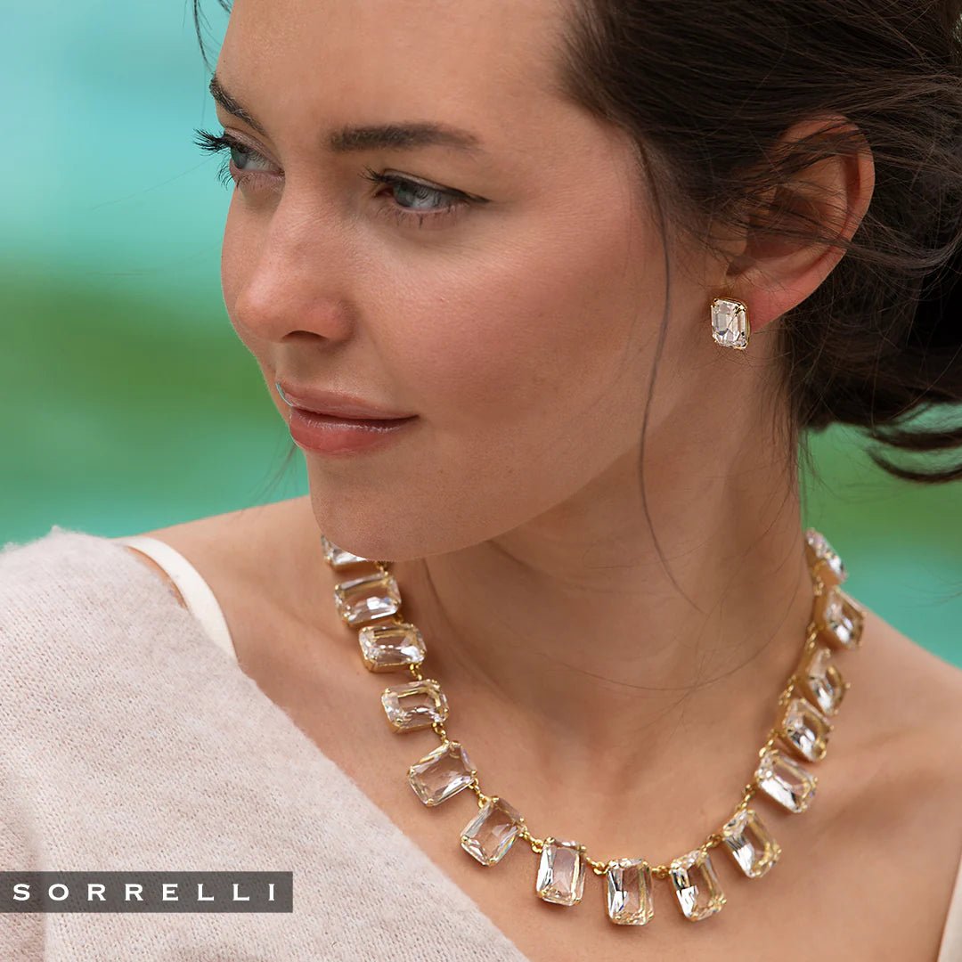 Sorrelli Everyday Stud Earrings | Crystal - Juli's Wearable Art