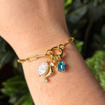 Sorrelli Seahorse Charm Tennis Bracelet | Coastal Dreams - Juli's Wearable Art