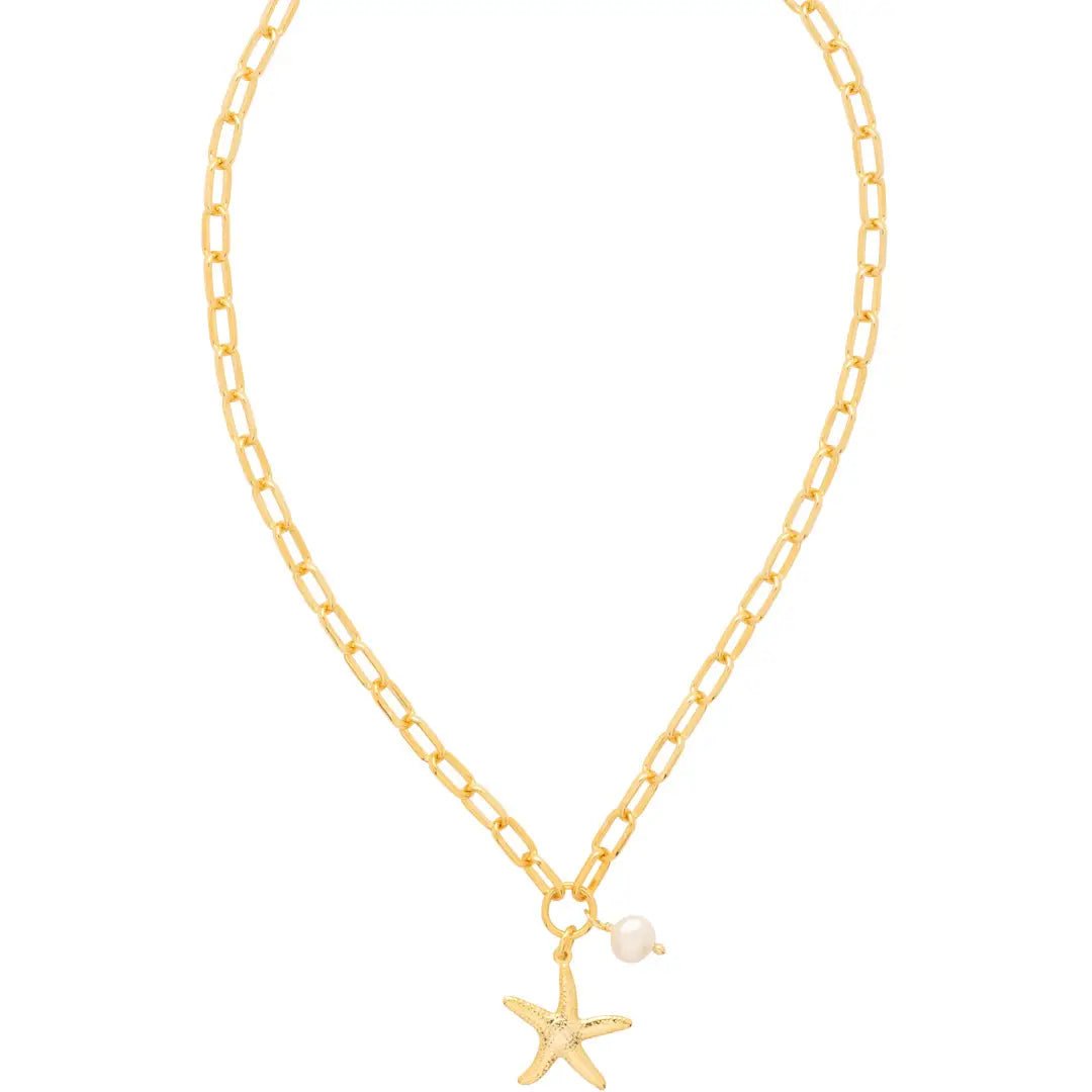 Sorrelli Starfish Pendant Necklace | Coastal Dreams - Juli's Wearable Art