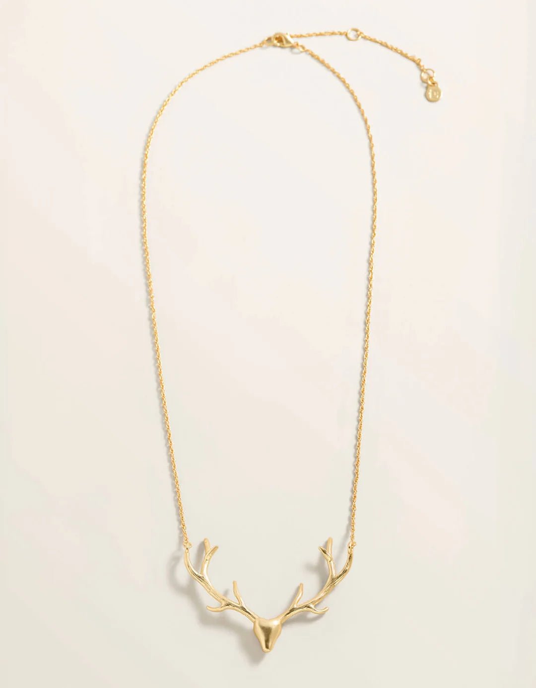 Spartina Antlers Necklace | Gold