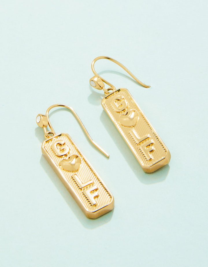 Spartina Golf Earrings - Juli's Wearable Art