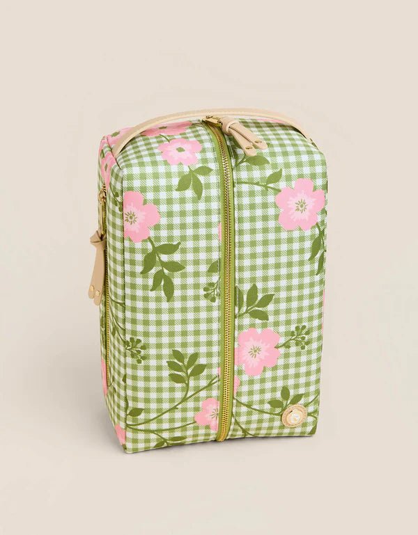 Spartina Golf Shoe Bag | Castillo Gingham - Juli's Wearable Art