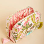 Spartina Large Cosmetic Pouch Palm Paradise - Juli's Wearable Art