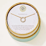 Spartina Necklace 18" Thankful/Ring - Juli's Wearable Art