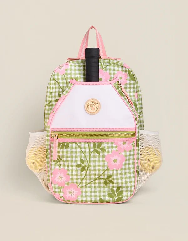 Spartina Pickleball Backpack| Castillo Gingham - Juli's Wearable Art