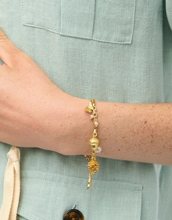 Spartina Pine Forest Slide Bracelet | Bronze - Juli's Wearable Art