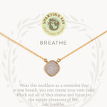 Spartina Sea La Vie Breathe Cream Druzy Necklace | Gold - Juli's Wearable Art