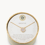 Spartina Sea La Vie Breathe Cream Druzy Necklace | Gold - Juli's Wearable Art