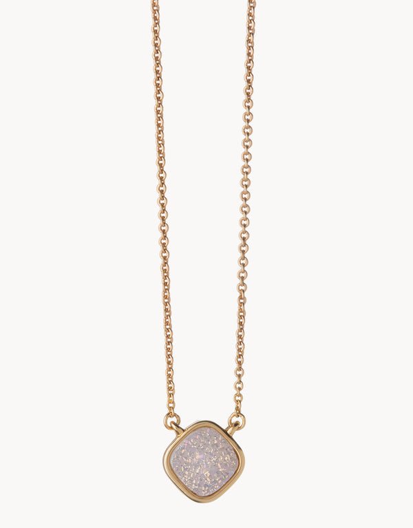 Spartina Sea La Vie Breathe Cream Druzy Necklace | Gold - Juli's Wearable Art