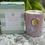 Spartina Sea La Vie Candle - Thank You/Pineapple - Juli's Wearable Art
