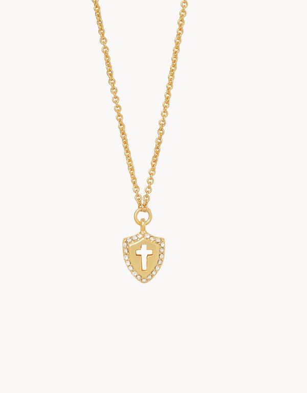 Spartina Sea La Vie Faith Over Fear Necklace | Gold