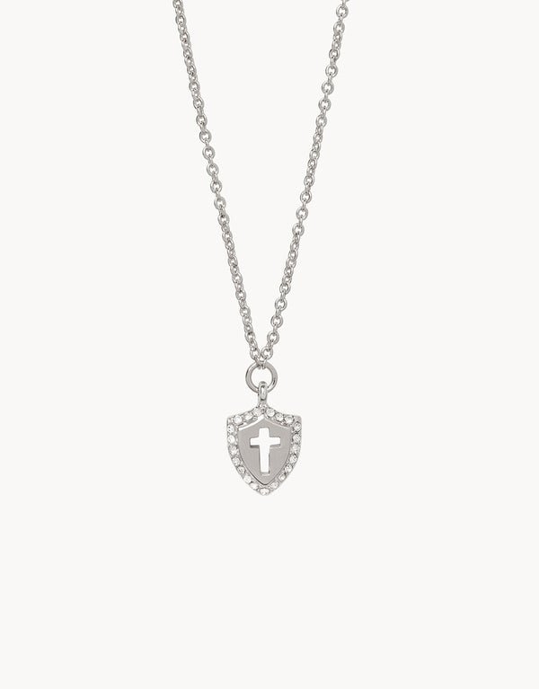 Spartina Sea La Vie Faith Over Fear Necklace | Silver