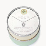 Spartina Sea La Vie Faith Over Fear Silver Necklace - Juli's Wearable Art