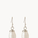 Spartina Sea La Vie Find Peace Drop Earrings | Silver - Juli's Wearable Art