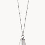 Spartina Sea La Vie Find Peace Pearl Necklace | Silver - Juli's Wearable Art