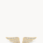 Spartina Sea La Vie Fly Wings Stud Earrings | Gold - Juli's Wearable Art