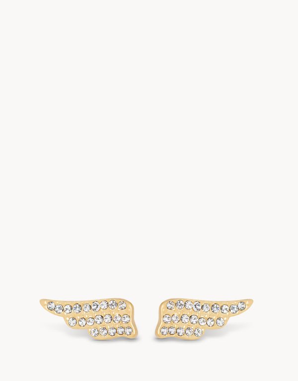 Spartina Sea La Vie Fly Wings Stud Earrings | Gold - Juli's Wearable Art
