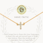 Spartina Sea La Vie Have Faith Cross Necklace - Juli's Wearable Art