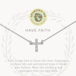 Spartina Sea La Vie Have Faith Cross Necklace - Juli's Wearable Art