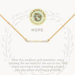 Spartina Sea La Vie Hope Horizon Necklace | Gold - Juli's Wearable Art