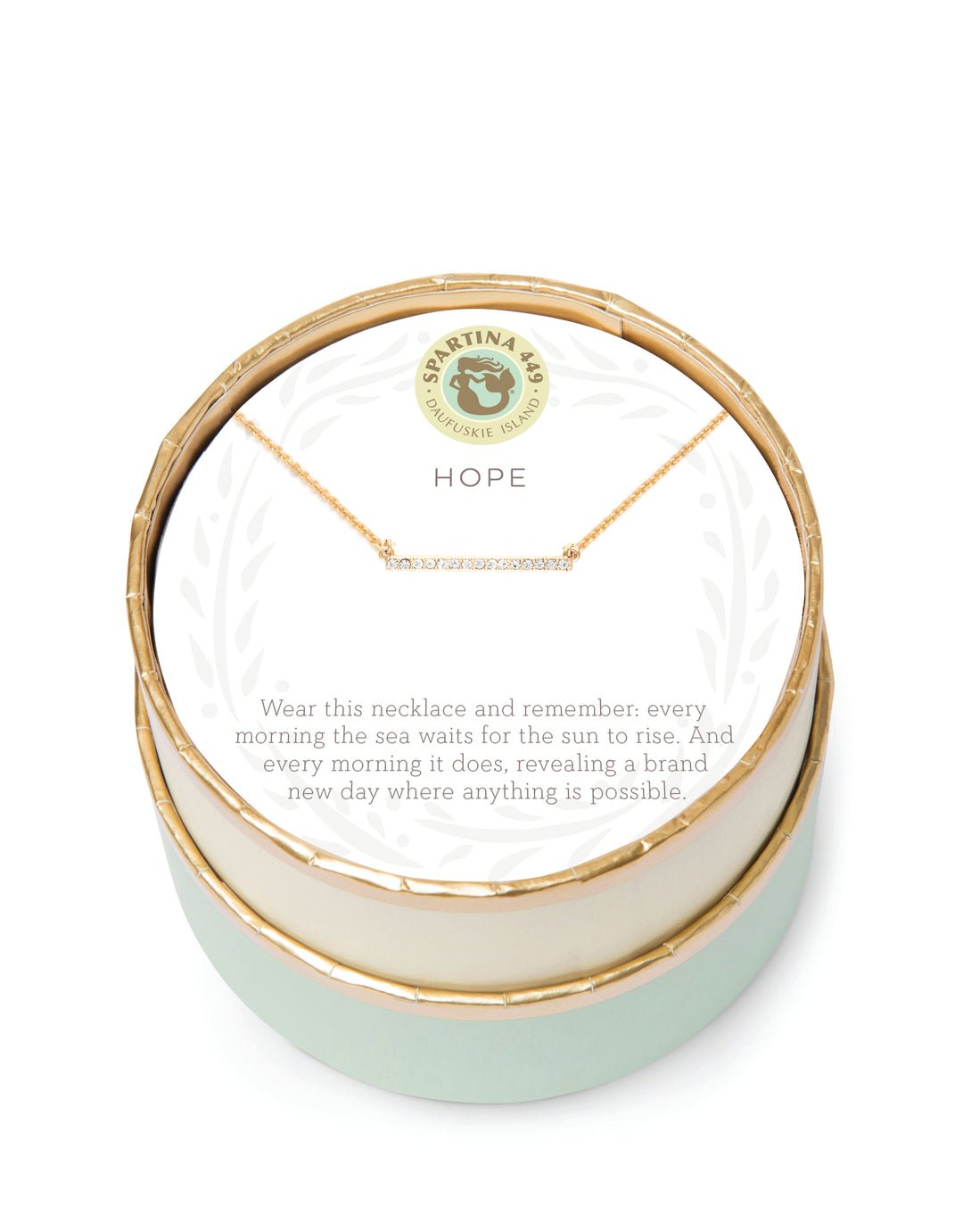 Spartina Sea La Vie Hope Horizon Necklace | Gold - Juli's Wearable Art