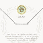 Spartina Sea La Vie Hope Horizon Necklace | Silver - Juli's Wearable Art