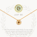 Spartina Sea La Vie Just Be Sea Urchin Necklace | Gold - Juli's Wearable Art