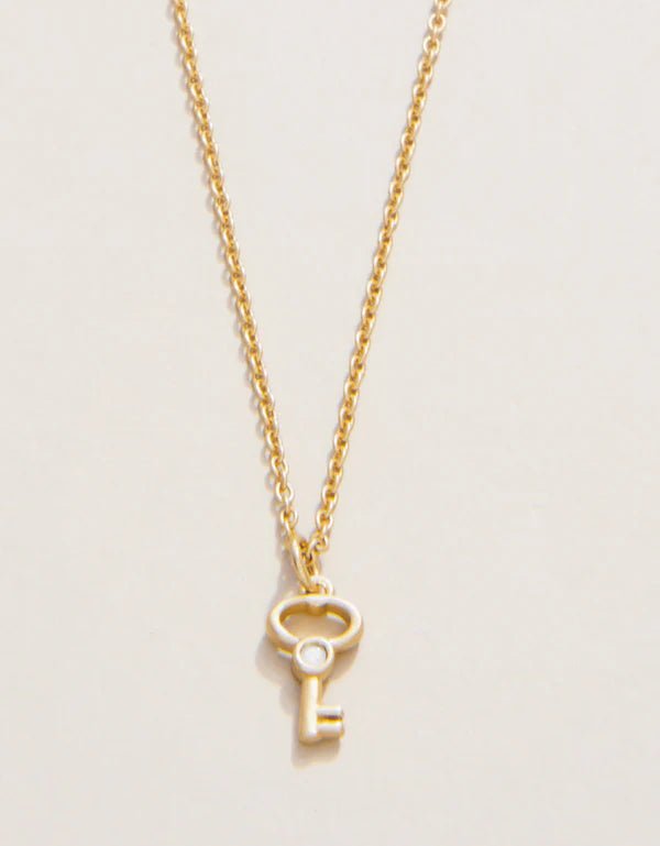 Spartina Sea La Vie Necklace 18" Best Friends + Heart Key | Gold | Set - Juli's Wearable Art