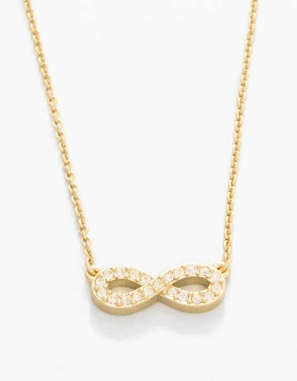 Spartina Sea La Vie Necklace Eternally Grateful | Infinity | Gold - Juli's Wearable Art