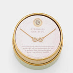 Spartina Sea La Vie Necklace Eternally Grateful | Infinity | Gold - Juli's Wearable Art