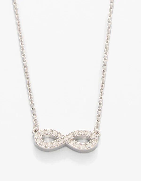 Spartina Sea La Vie Necklace Eternally Grateful | Infinity | Silver - Juli's Wearable Art