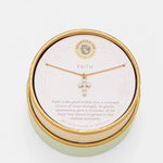 Spartina Sea La Vie Necklace Faith | Pearl Cross | Gold - Juli's Wearable Art