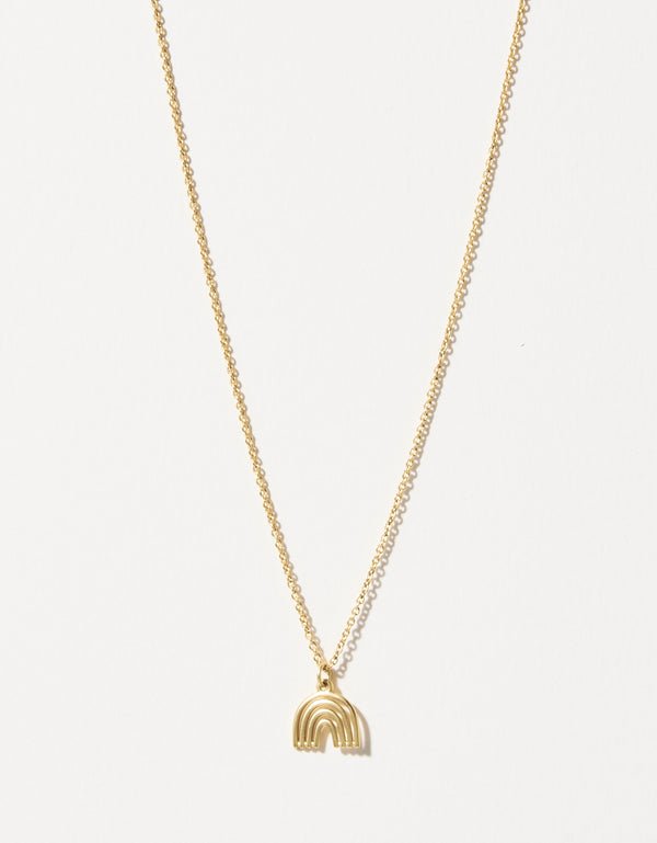 Spartina Sea La Vie Overcome Rainbow Necklace | Gold - Juli's Wearable Art