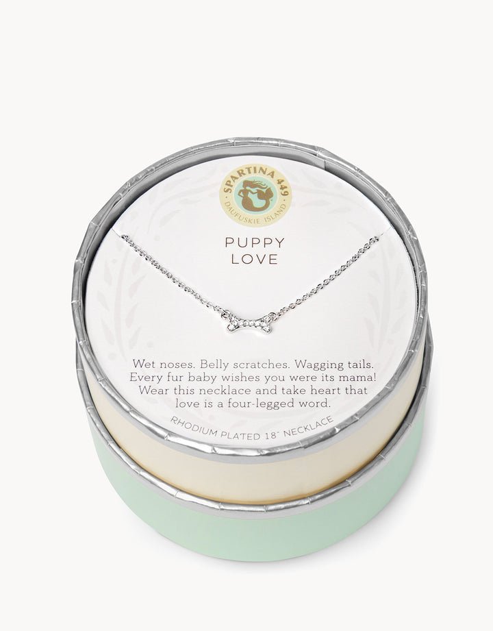 Spartina Sea La Vie Puppy Love Bone Necklace - Juli's Wearable Art