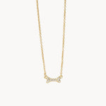Spartina Sea La Vie Puppy Love Bone Necklace | Gold - Juli's Wearable Art