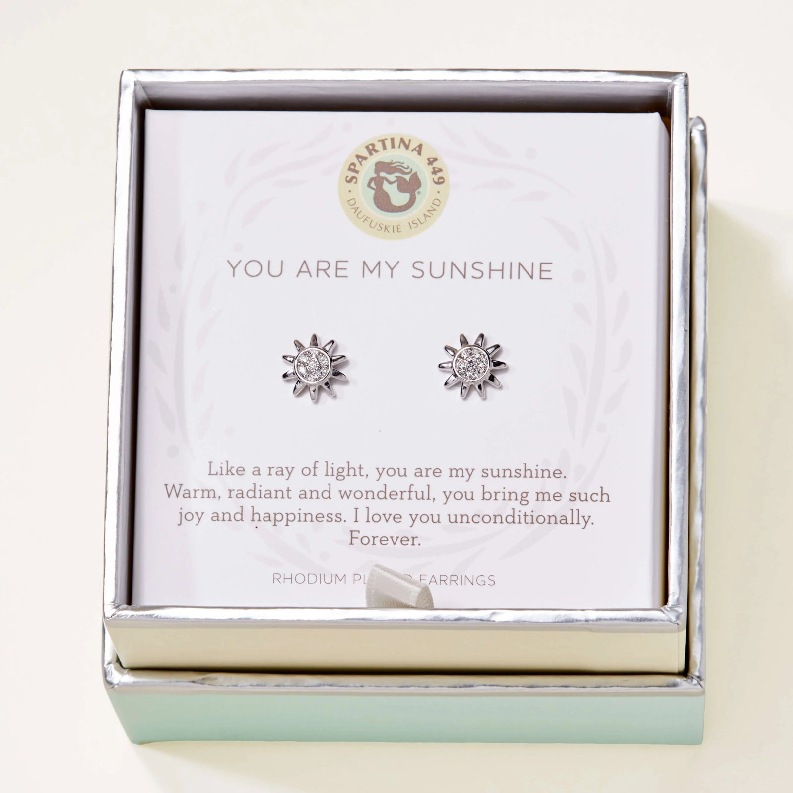 Spartina Sea La Vie Sunshine Stud Earrings - Juli's Wearable Art