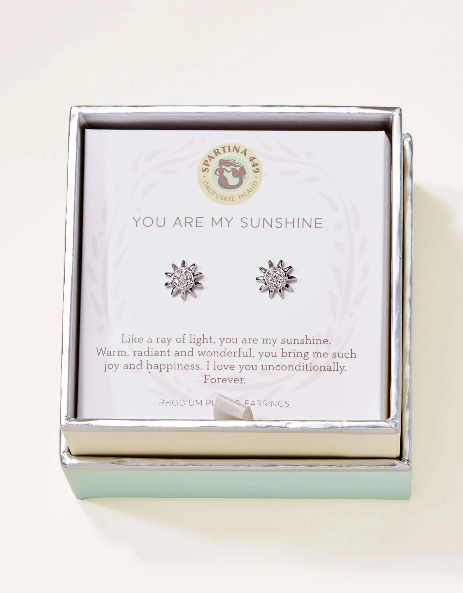 Spartina Sea La Vie Sunshine Stud Earrings - Juli's Wearable Art