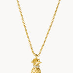 Spartina Sea La Vie Thanks Pineapple Necklace | Gold - Juli's Wearable Art