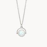 Spartina Sea La Vie To the Moon & Back Reversible Necklace | Silver - Juli's Wearable Art