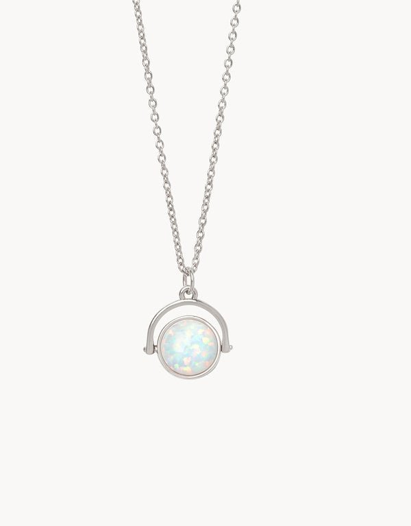 Spartina Sea La Vie To the Moon & Back Reversible Necklace | Silver - Juli's Wearable Art