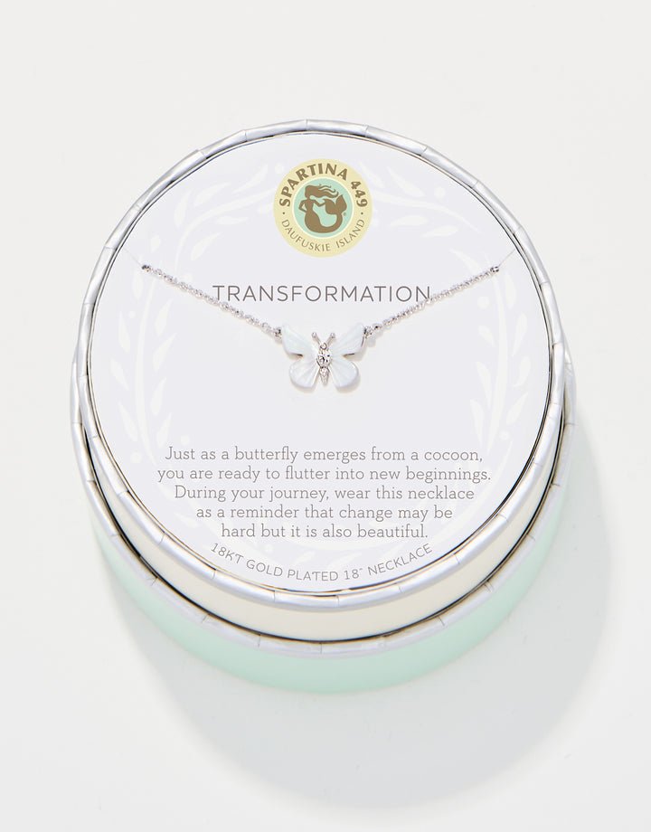 Spartina Sea La Vie Transformation Monarch Necklace