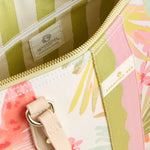 Spartina Zip Travel Tote | Castillo Tropical - Juli's Wearable Art