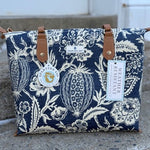 Spartina Zip Travel Tote | Fagler Blue - Juli's Wearable Art